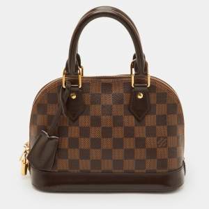 مملوكة مسبقًا Louis Vuitton Alma BB Damier Ebene Canvas Bag