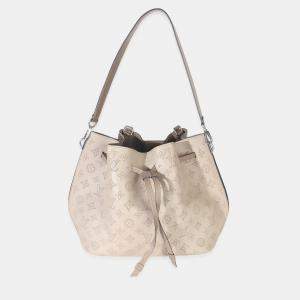 Pre Owned Louis Vuitton Galet Monogram Mahina Girolata Bag