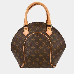 Pre Owned Louis Vuitton Brown Monogram Ellipse PM Handbag
