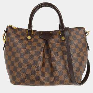Pre Owned Louis Vuitton Damier Sienna PM 2way Tote Bag