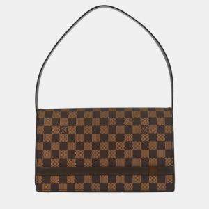 Pre Owned Louis Vuitton Damier Tribeca Long Handbag