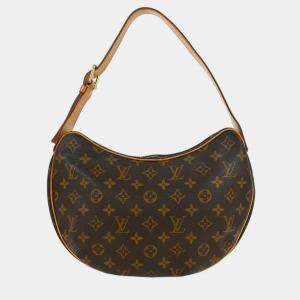 Pre Owned Louis Vuitton Monogram Croissant MM Handbag