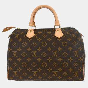 Pre Owned Louis Vuitton Monogram Speedy 30 Handbag