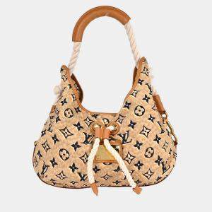 Pre Owned Louis Vuitton Cruise Line Bulles MM Shoulder Bag