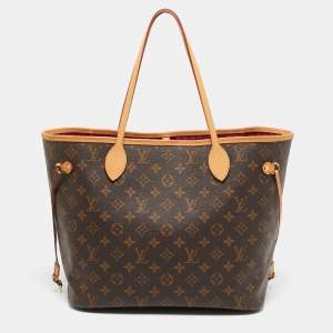 Pre Owned Louis Vuitton Neverfull MM Monogram Canvas Bag
