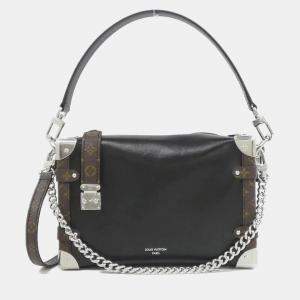 مملوكة مسبقًا حقيبة كتف لويس فيتون فايب سايد ترنك جلد خروف سوداء