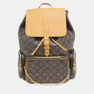 Pre Owned Louis Vuitton Brown Monogram Trio Backpack