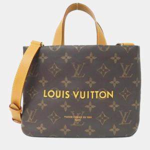 Pre Owned Louis Vuitton Monogram Lv Packaging Shopper Tote Mini Handbag