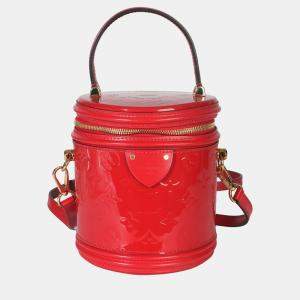 Pre Owned Louis Vuitton Cherry Monogram Vernis Cannes