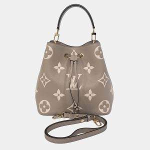 Pre Owned Louis Vuitton Beige Leather Empreinte Neonoe