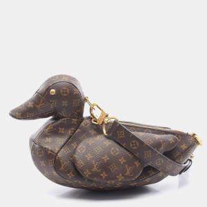 مملوكة مسبقًا Louis Vuitton x Nigo Duck Bag Monogram Canvas Brown Shoulder Bag