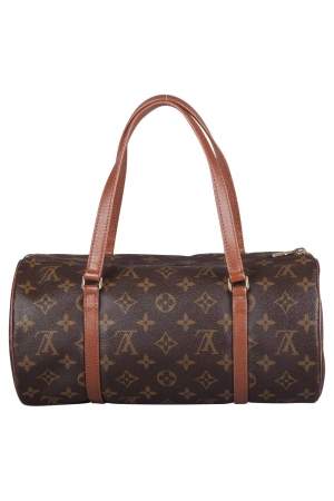 Pre Owned Louis Vuitton Monogram Canvas Papillon Bag