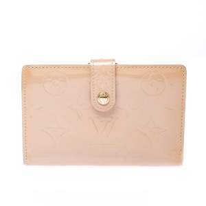 Louis Vuitton Rose Florentine Monogram Vernis French Wallet