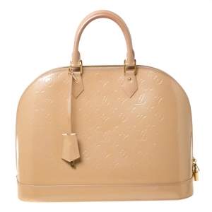 Pre Owned حقيبة لوي فيتون ألما فيرنيه مونوغرامي وردية GM