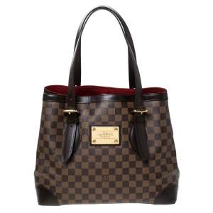 مملوكة مسبقًا Louis Vuitton Damier Ebene Canvas Hampstead MM Bag