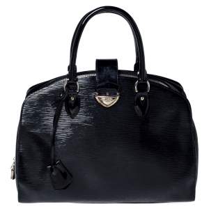 مملوكة مسبقًا Louis Vuitton Black Electric Epi Leather Pont Neuf GM Bag
