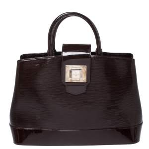 مملوكة مسبقًا Louis Vuitton Carmine Electric Epi Leather Mirabeau GM Bag