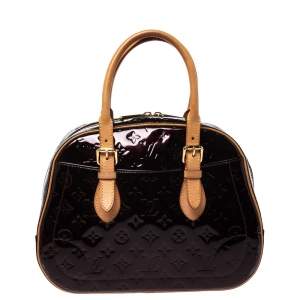 مملوكة مسبقًا Louis Vuitton Amarante Monogram Vernis Summit Drive Bag