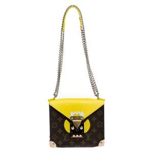 مملوكة مسبقًا Louis Vuitton Monogram Canvas Tribal Mask PM Bag