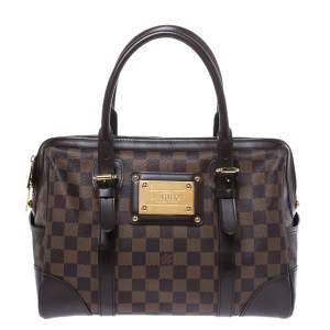 Pre Owned Louis Vuitton Damier Ebene Canvas Berkeley Bag