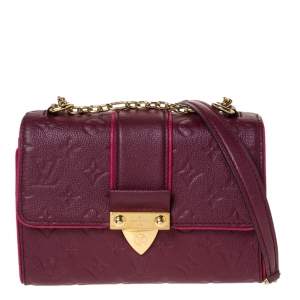 مملوكة مسبقًا Louis Vuitton Aurore Monogram Empreinte Leather Saint Sulpice Bag