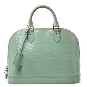 Louis Vuitton Amande  Electric Epi Leather Alma PM Bag
