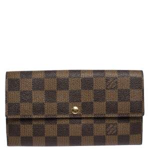 Pre Owned محفظة لوي فيتون "سارا" كونتيننتال كانفاس مونوغرامي