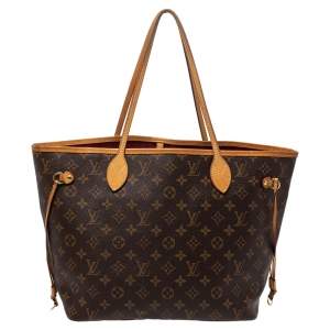 Louis Vuitton Monogram Canvas Neverfull MM Bag