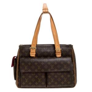 Pre Owned Louis Vuitton Monogram Canvas Multiple Cite Bag