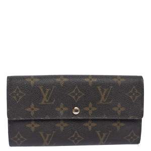 مملوكة مسبقًا Louis Vuitton Monogram Canvas Sarah Continental Wallet 