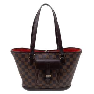 مملوكة مسبقًا حقيبة لوي فيتون مانوسك كانفاس دامييه أيبين PM