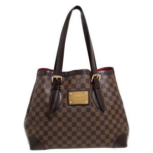 مملوكة مسبقًا Louis Vuitton Damier Ebene Canvas Hampstead MM Bag