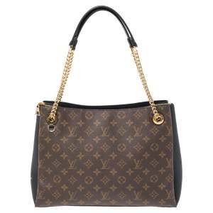 مملوكة مسبقًا Louis Vuitton Black Monogram Canvas Surene MM Bag