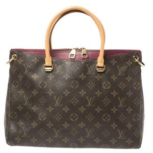 مملوكة مسبقًا Louis Vuitton Grape Monogram Canvas Pallas MM Bag