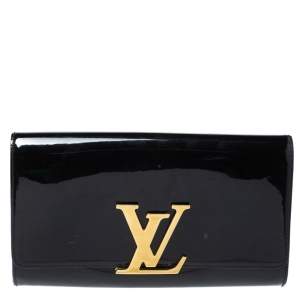 مملوكة مسبقًا حقيبة كلتش لوي فيتون لويز فيرنيه سوداء