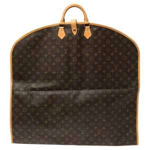 Pre Owned Louis Vuitton Monogram Canvas and Leather Garment Cover