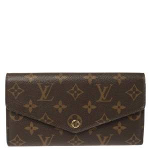 مملوكة مسبقًا Louis Vuitton Monogram Canvas Sarah Wallet 