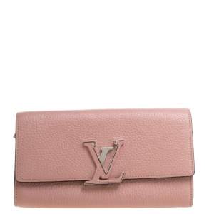 Pre Owned محفظة لوي فيتون كابوسين جلد تاوريلون مانغولينا 