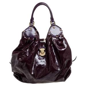 مملوكة مسبقًا Louis Vuitton Amarante Mahina Patent Leather Limited Edition Surya XL Bag