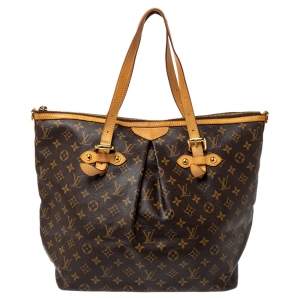 Pre Owned Louis Vuitton Monogram Canvas Palermo GM Bag