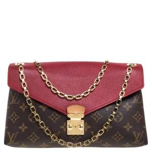 مملوكة مسبقًا Louis Vuitton Cerise Monogram Canvas Pallas Chain Bag