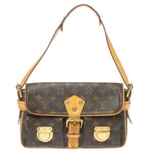 Pre Owned Louis Vuitton Monogram Canvas Hudson PM Bag