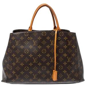 Pre Owned Louis Vuitton Monogram Canvas Montaigne GM Bag