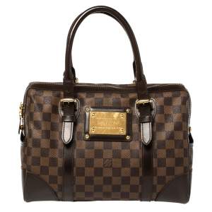 Pre Owned Louis Vuitton Damier Ebene Canvas Berkeley Bag