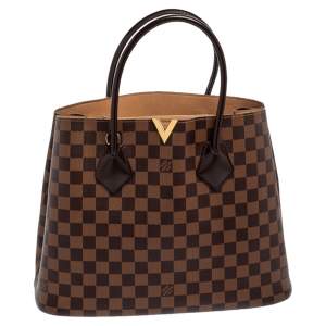 Pre Owned Louis Vuitton Damier Ebene Canvas Kensington Bag