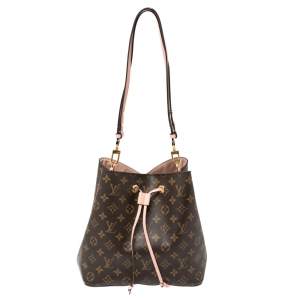 Pre Owned Louis Vuitton Monogram Canvas and Leather NeoNoe Bag