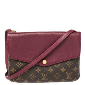 مملوكة مسبقًا Louis Vuitton Aurore Monogram Canvas and Leather Twinset Bag