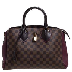 Pre Owned حقيبة لوى فيتون نورماندى جلد وكانفاس دامييه أبين 