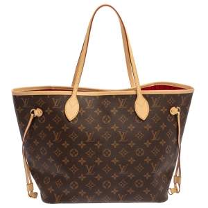 Louis Vuitton Monogram Canvas Neverfull MM NM Bag