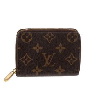 Pre Owned Louis Vuitton Monogram Canvas Zippy Coin Purse
